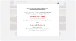 Desktop Screenshot of policja.parczew.pl