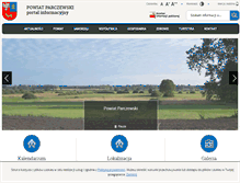 Tablet Screenshot of policja.parczew.pl